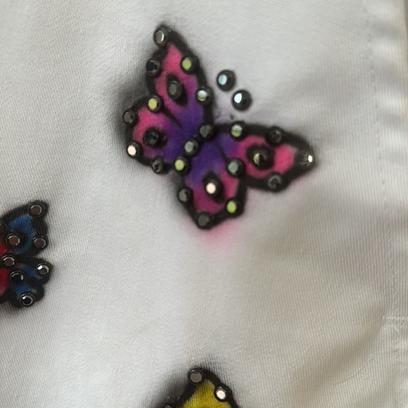 Photo shoot or costume. Airbrushed butterfly jumper xsmall - Picture 13 of 14